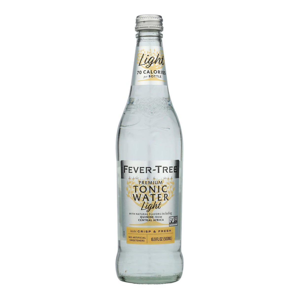 Fever-Tree Naturally Light Tonic Water - 8 x 16.9 Fl Oz - Premium Low Calorie Mixer