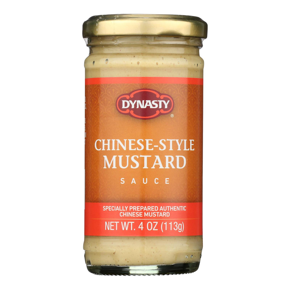 Dynasty Chinese-Style Mustard - 12 x 4 oz - Authentic Asian Condiment