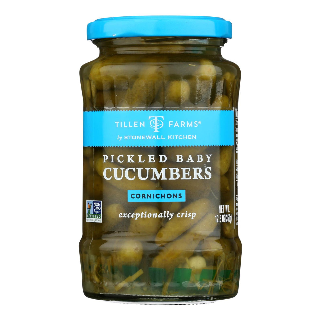 Tillen Farms Pickled Cucumbers 6-Pack | Crisp Gourmet Baby Pickles