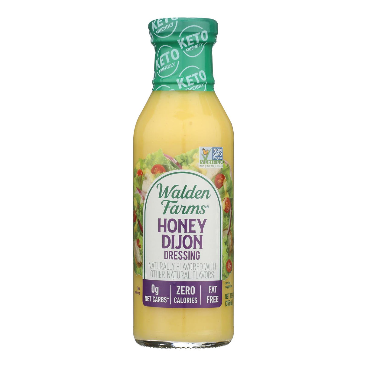 Walden Farms Honey Dijon Dressing: Sugar-Free, Calorie-Free (6 Bottles)