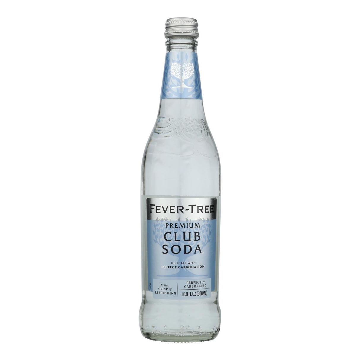 Fever-Tree Spring Club Soda - 8 x 16.9 Fl Oz - Premium Mixers