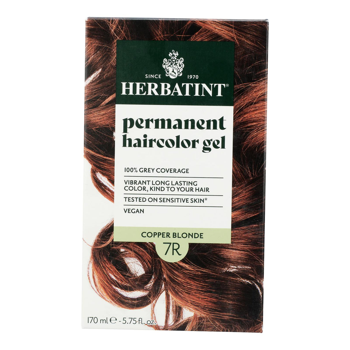 Herbatint 7R Copper Blonde Hair Color Gel - 5.75 fl oz