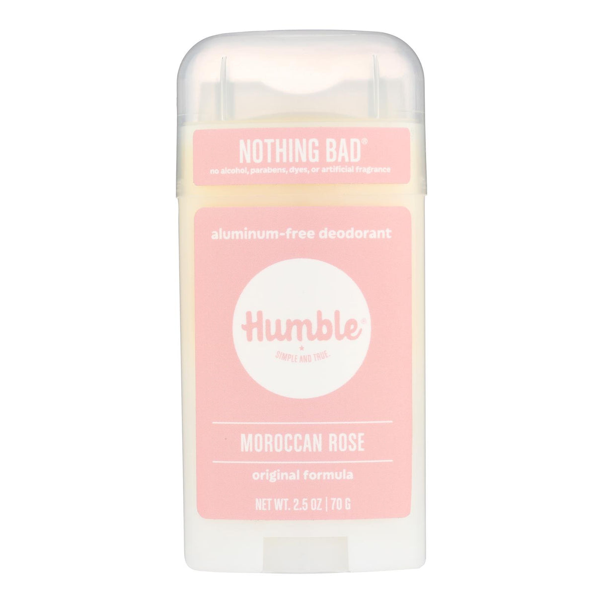 Humble Brands Moroccan Rose Deodorant - 2.5 oz
