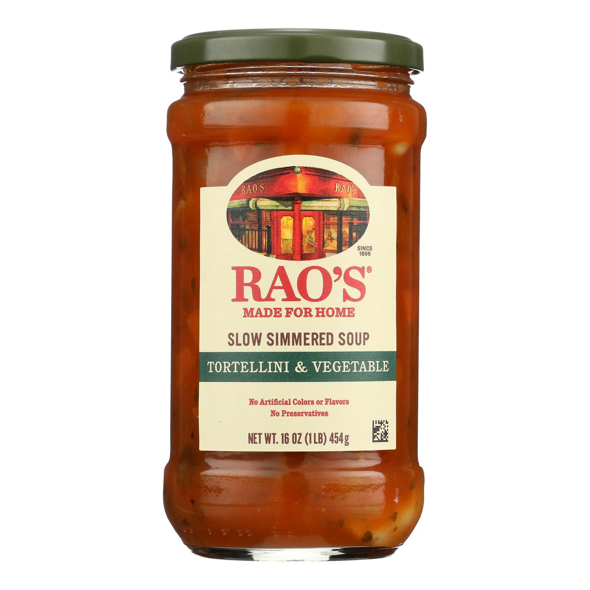 Rao's Tortellini Vegetable Soup: Authentic Italian Recipe, 6 x 16 oz