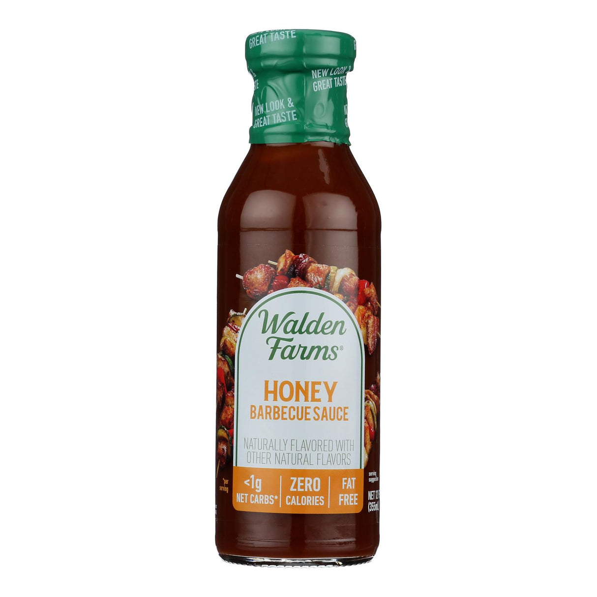 Walden Farms Honey BBQ Sauce, Calorie-Free, 12 oz (Pack of 6)