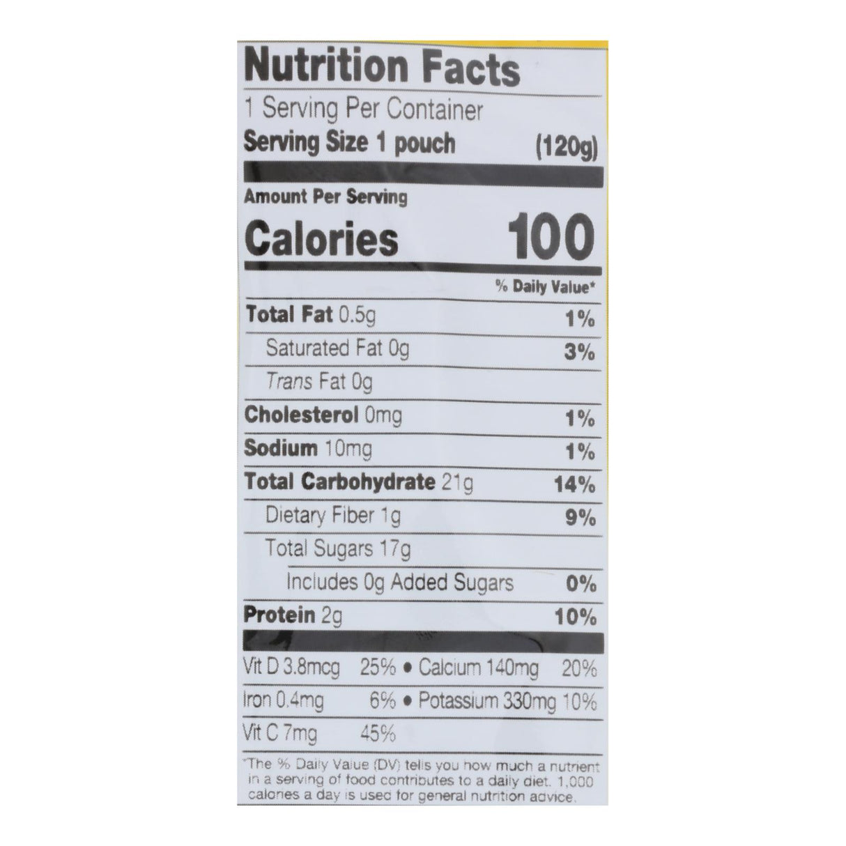 Organic Fruit Yogurt Smoothie, Strawberry Banana by Earth's Best - 4.2 Oz. - Pack of 12 - Cozy Farm