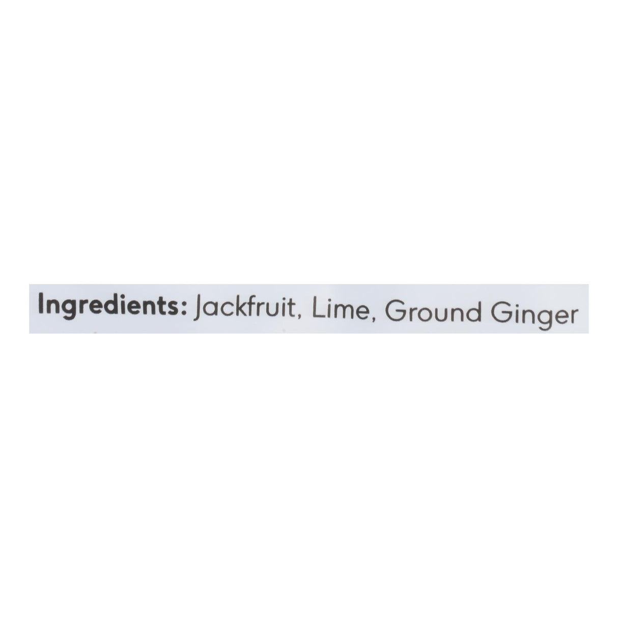 Amazi Foods Jackfruit Chews Ginger Lime - 2.3 Oz, Pack of 6 - Cozy Farm