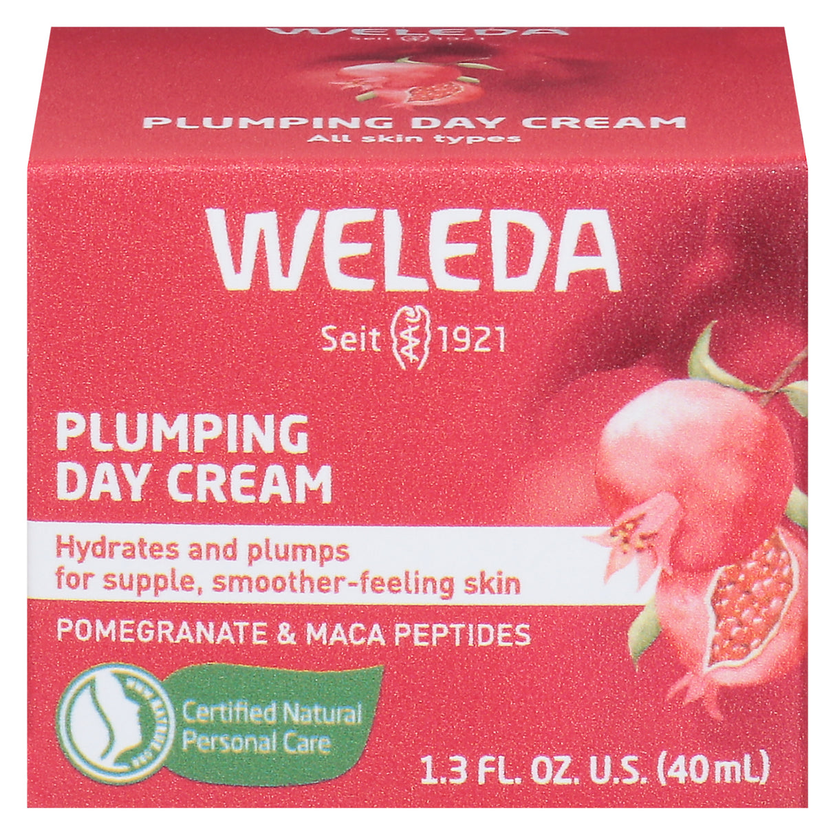 Weleda Plumping Day Cream - 1.3 fl oz - Natural Firming Face Moisturizer