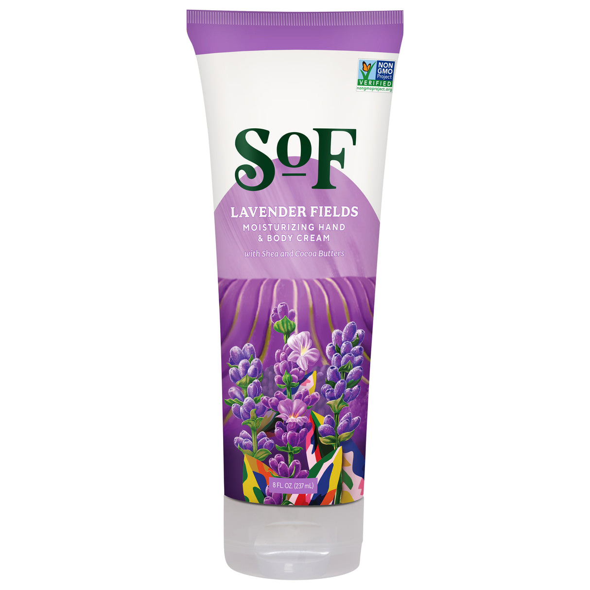 South of France Lavender Fields Hand & Body Cream - 8 fl oz