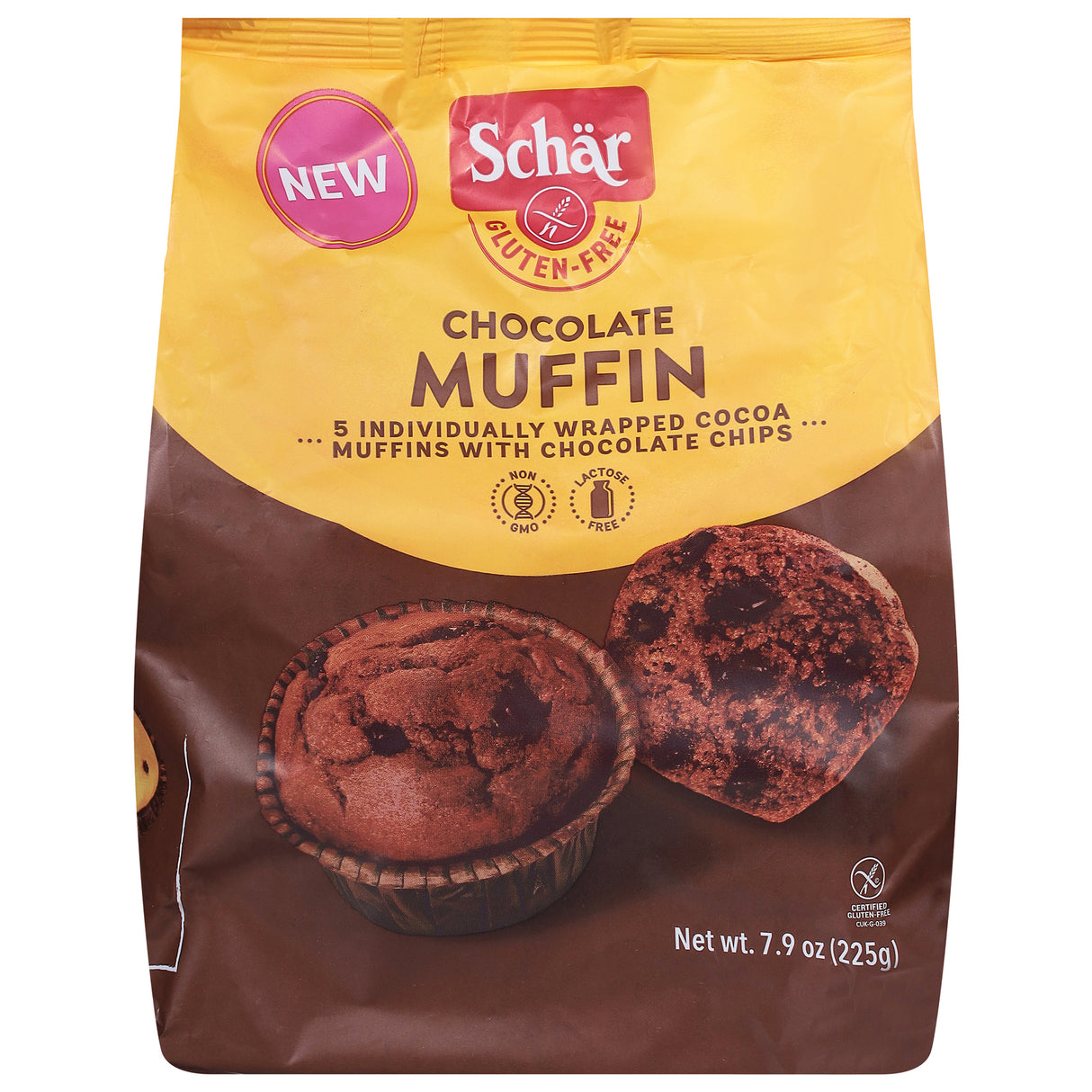 Schar Chocolate Muffins - 4 Count - Gluten-Free Snack