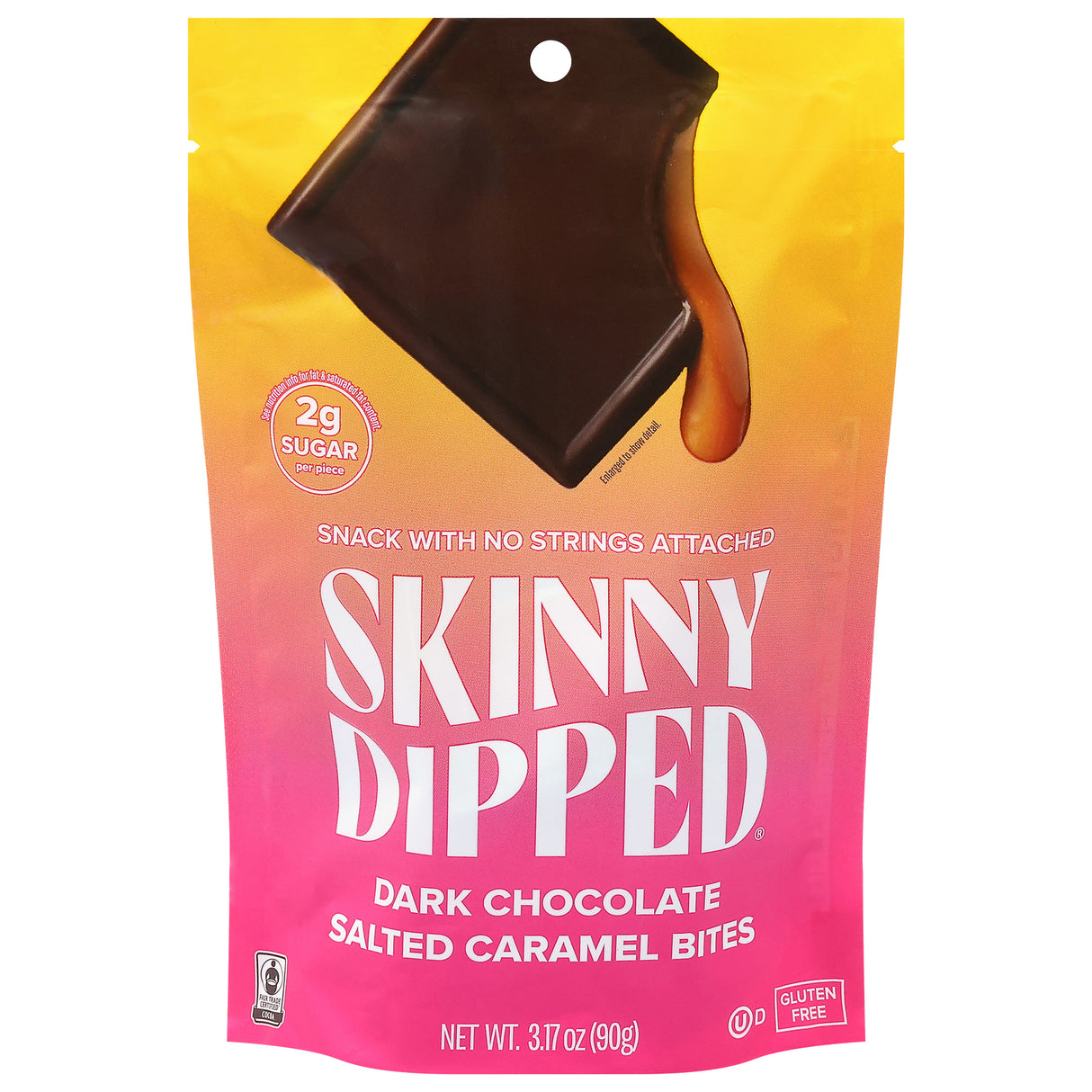 Skinnydipped Dark Chocolate Caramel Bites, 10-Pack, 3.17 oz Each