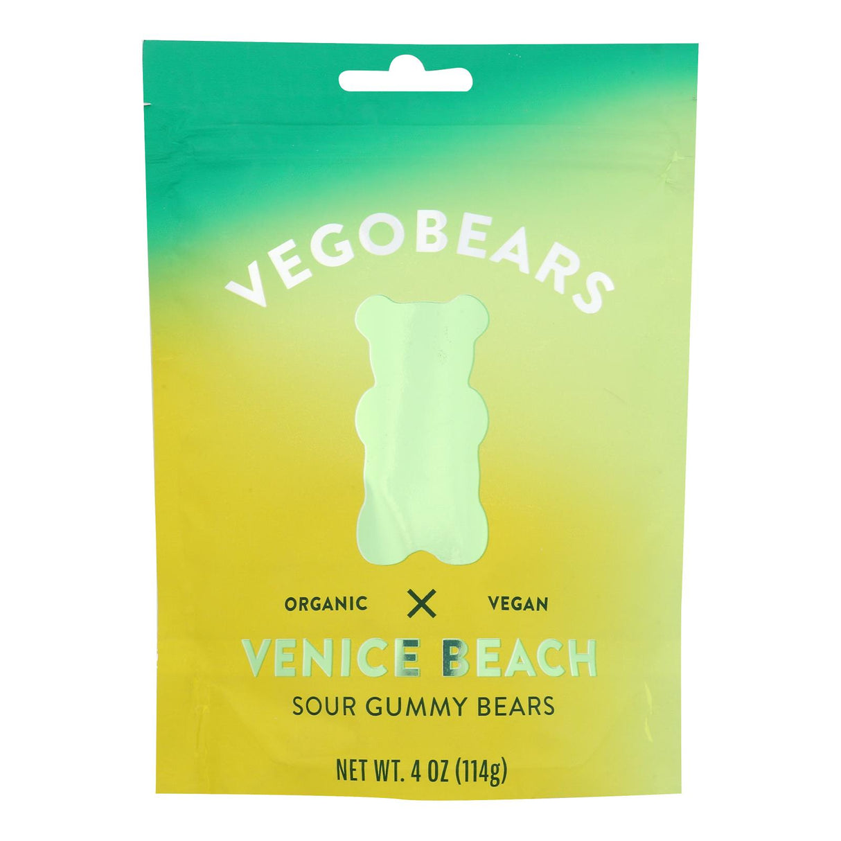 Vegobears Gummy Bears Venice Beach Case: 10x4oz Bags | Vegan Fruit Snacks