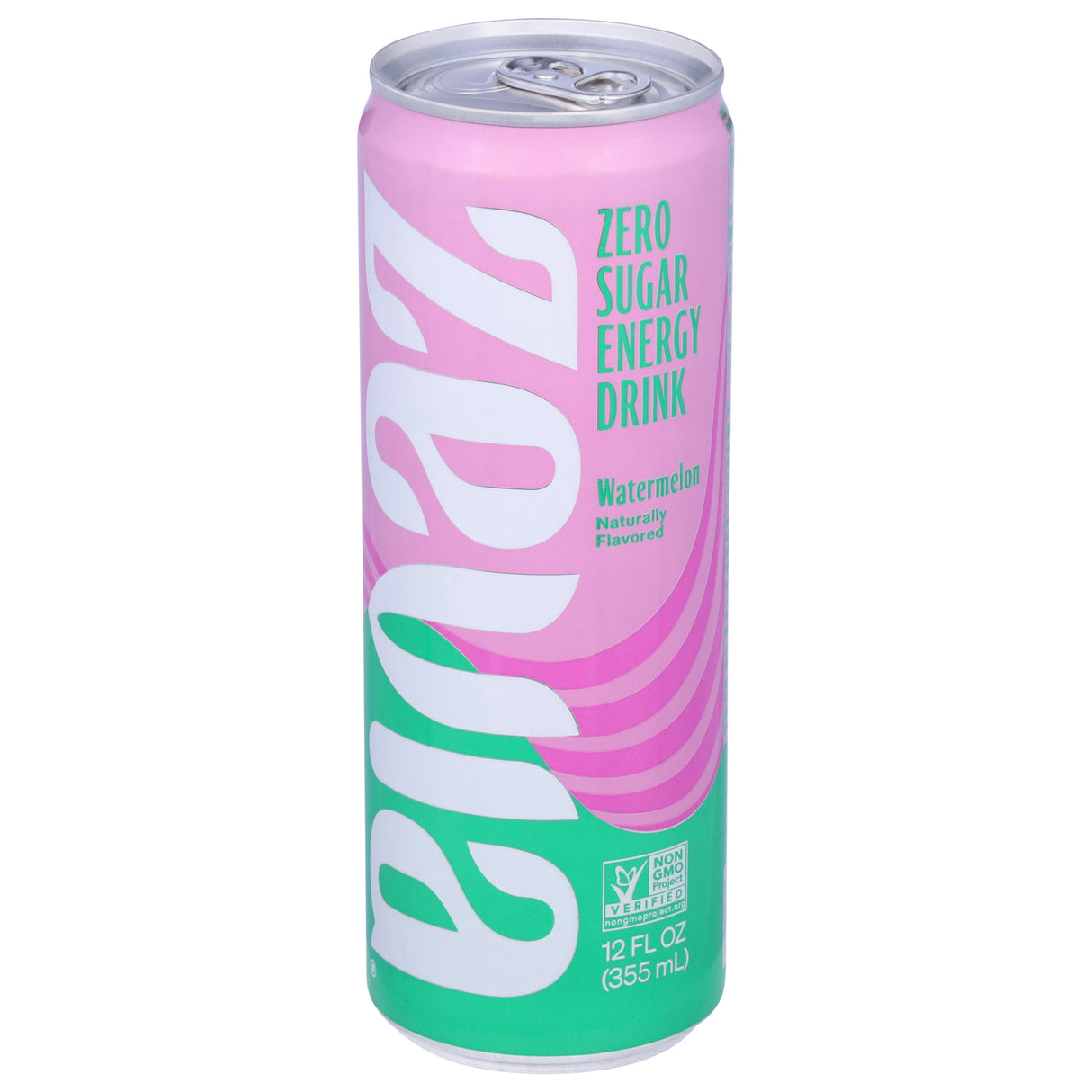 Zevia Energy Watermelon Sparkling Water, 12 Fl Oz (Pack of 12)