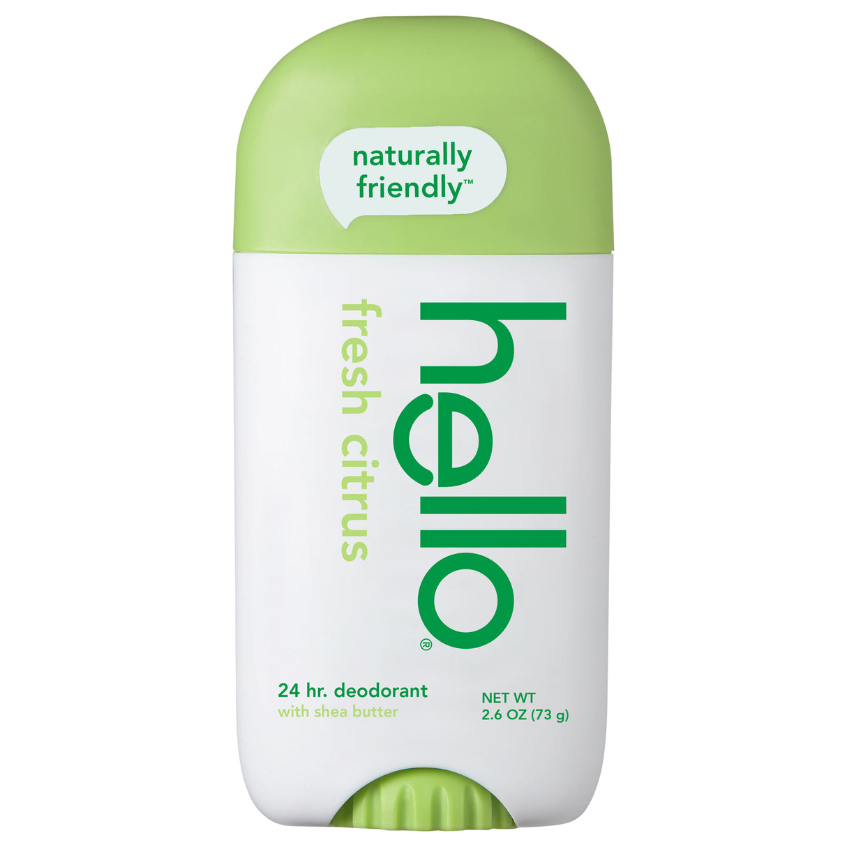 Hello Products Shea Butter Deodorant - Fresh Citrus - 2.6 oz