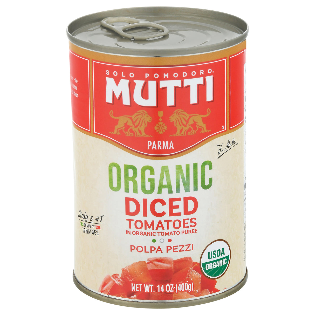 Mutti Diced Tomatoes, 6-14 oz - Italian Grown