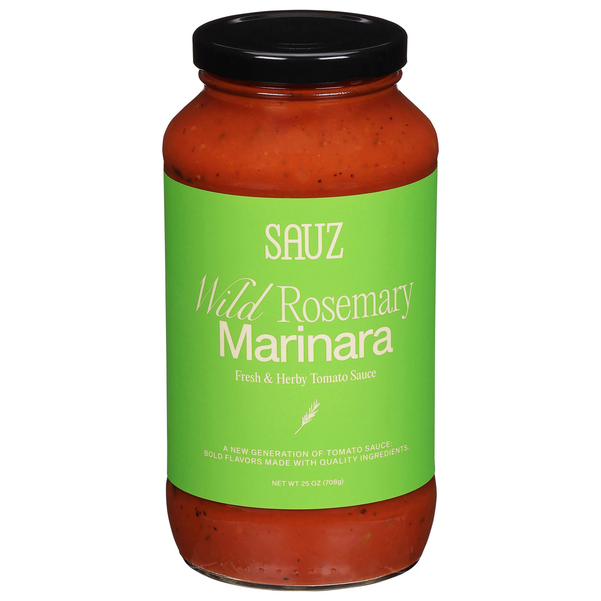 Sauz Wild Rosemary Marinara Sauce - 6 x 25 oz