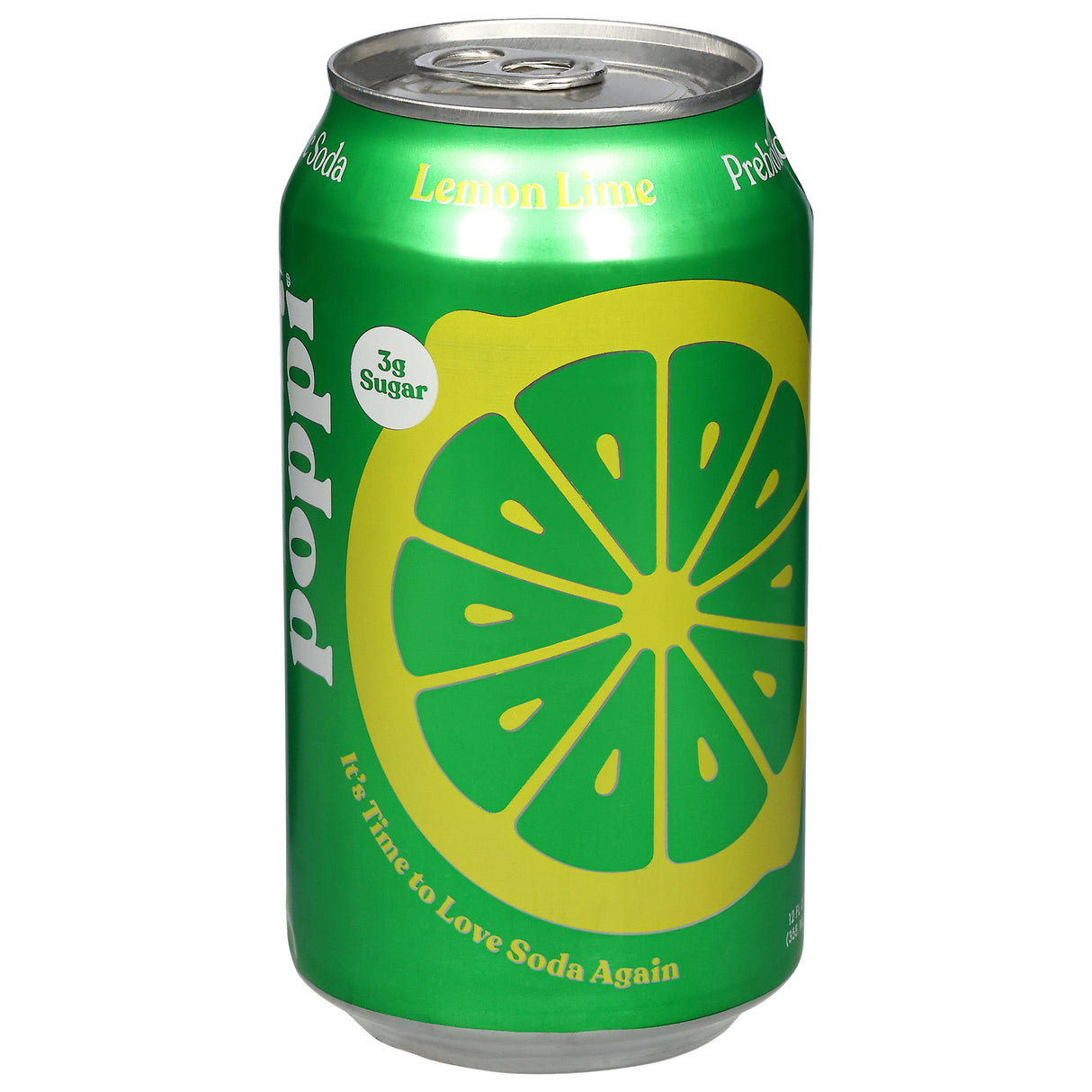 Poppi Lemon Lime Prebiotic Soda 12 Pack: Gut-Friendly & Delicious!