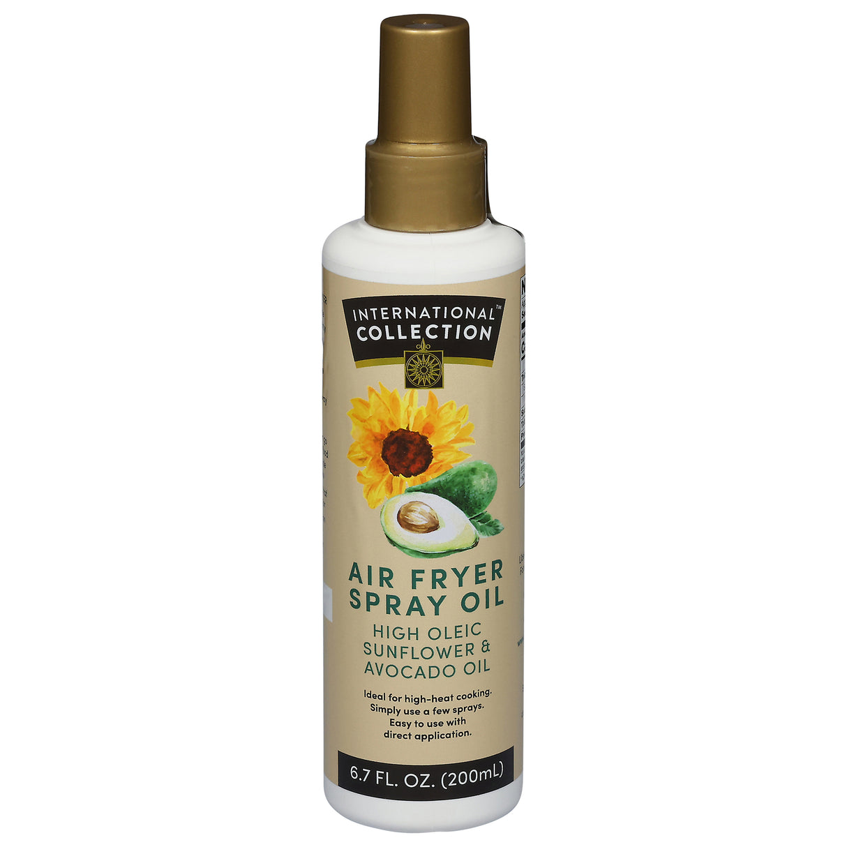 International Collection Air Fry Oil: Sunflower & Avocado Blend - 6 Bottles