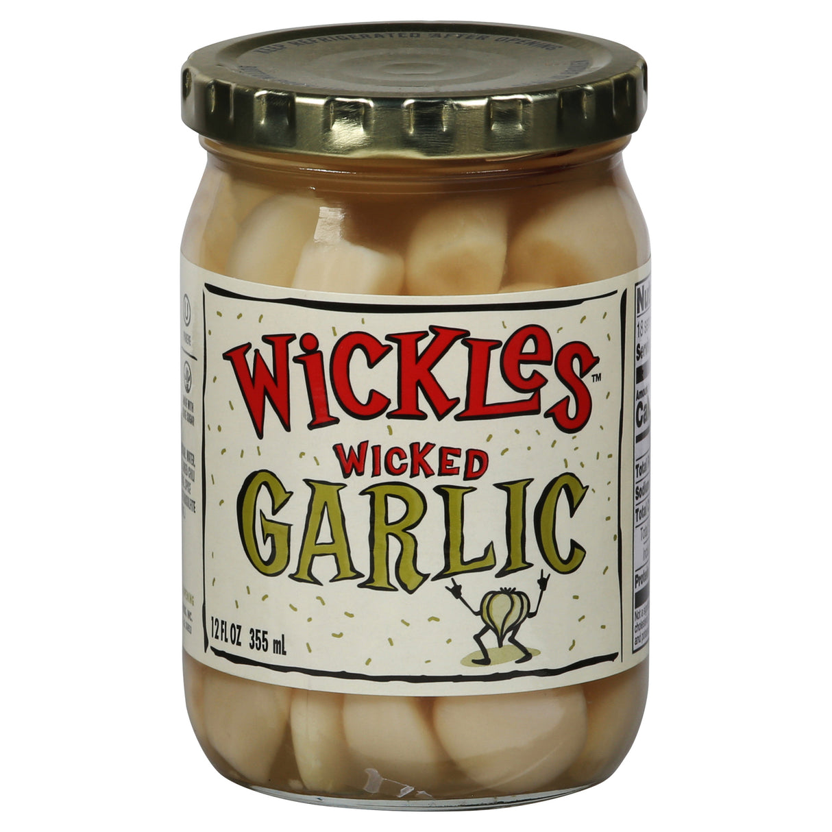 Wickles Garlic Pickles: Wicked Good, 6-12oz Jars | Tangy, Crunchy & Delicious