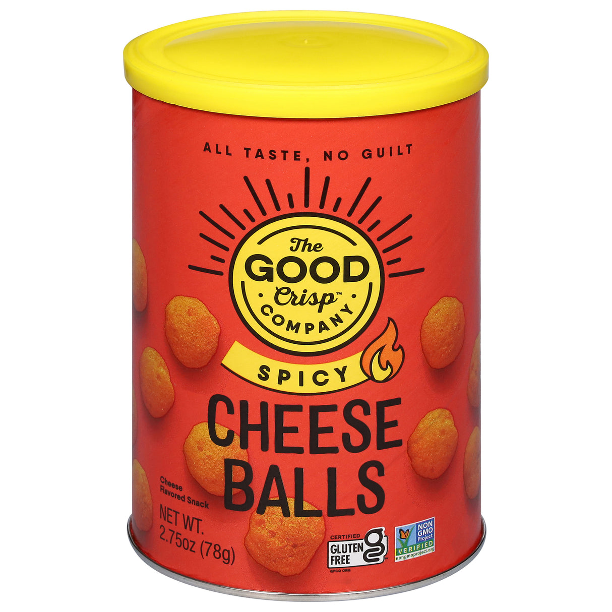 The Good Crisp Company Spicy Cheddar Cheese Balls, 9 of 2.75 Oz