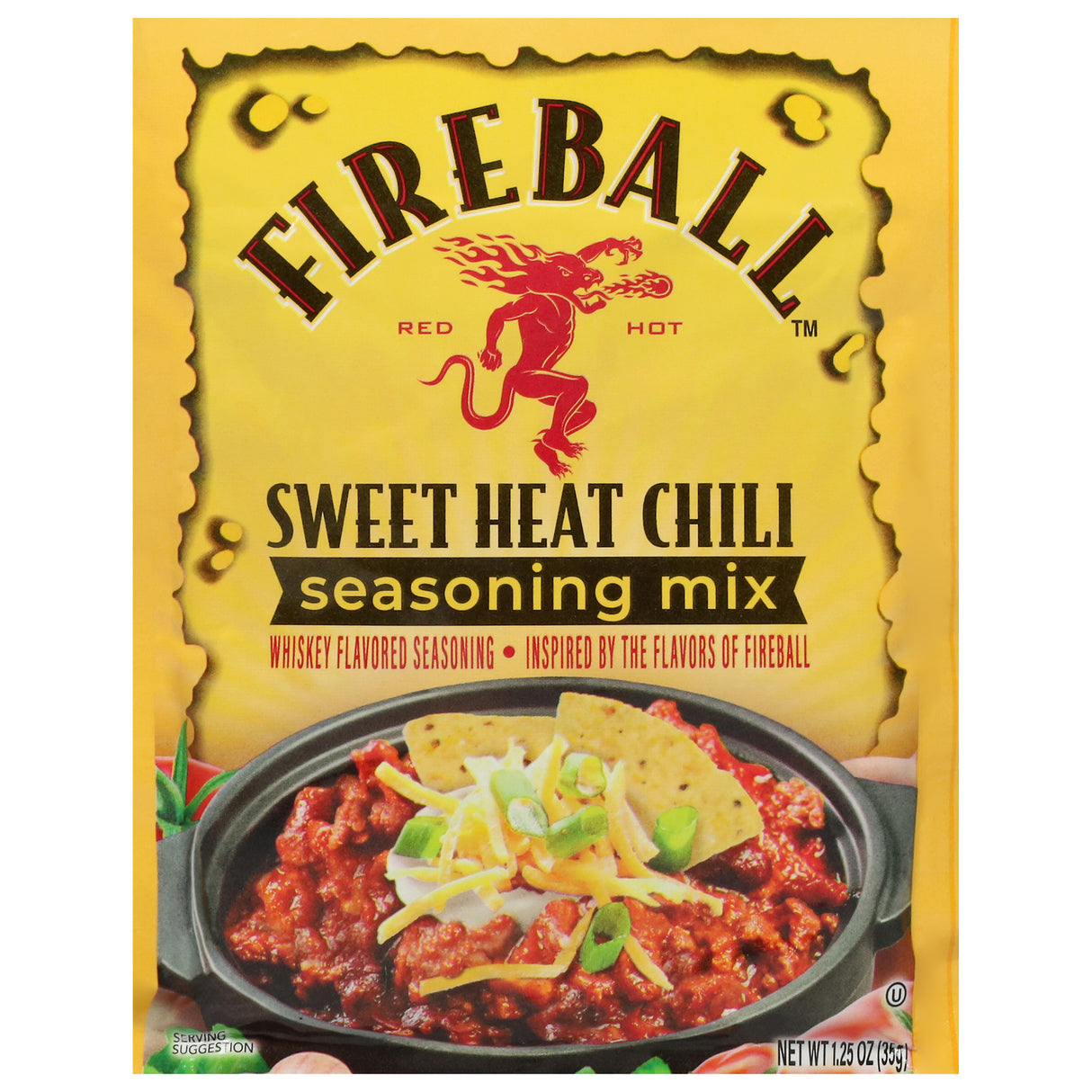 Fireball Cinnamon Chili - Sweet Heat, 12 Bottles | Spicy Seasoning