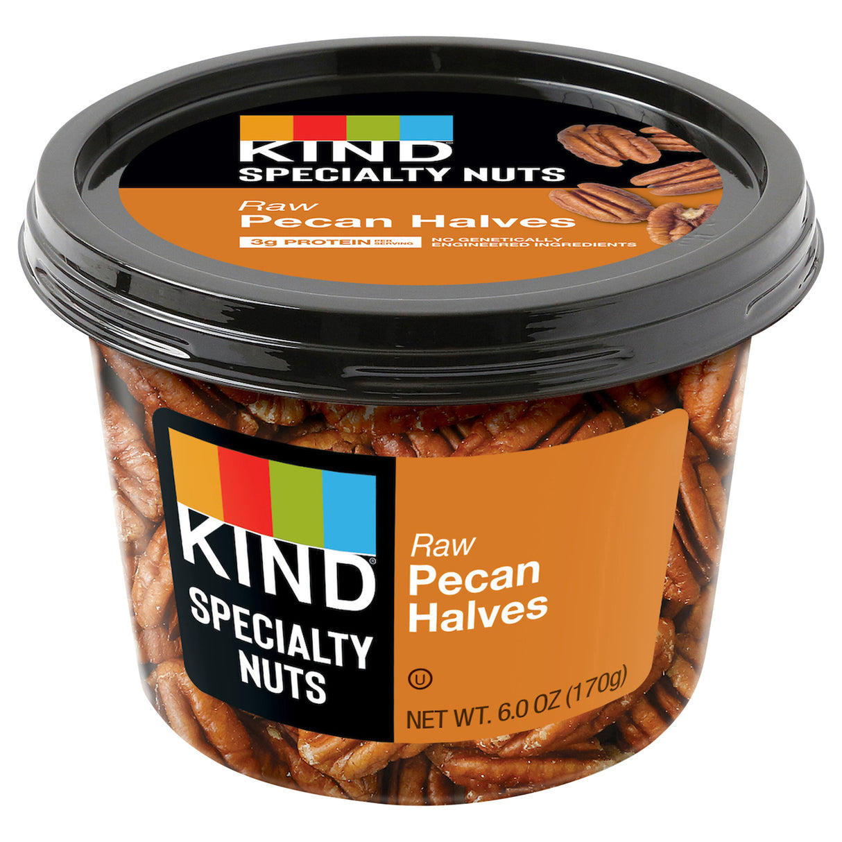 Kind Pecan Halves 6-Pack: Fresh & Delicious | Pe for Baking & Snacking