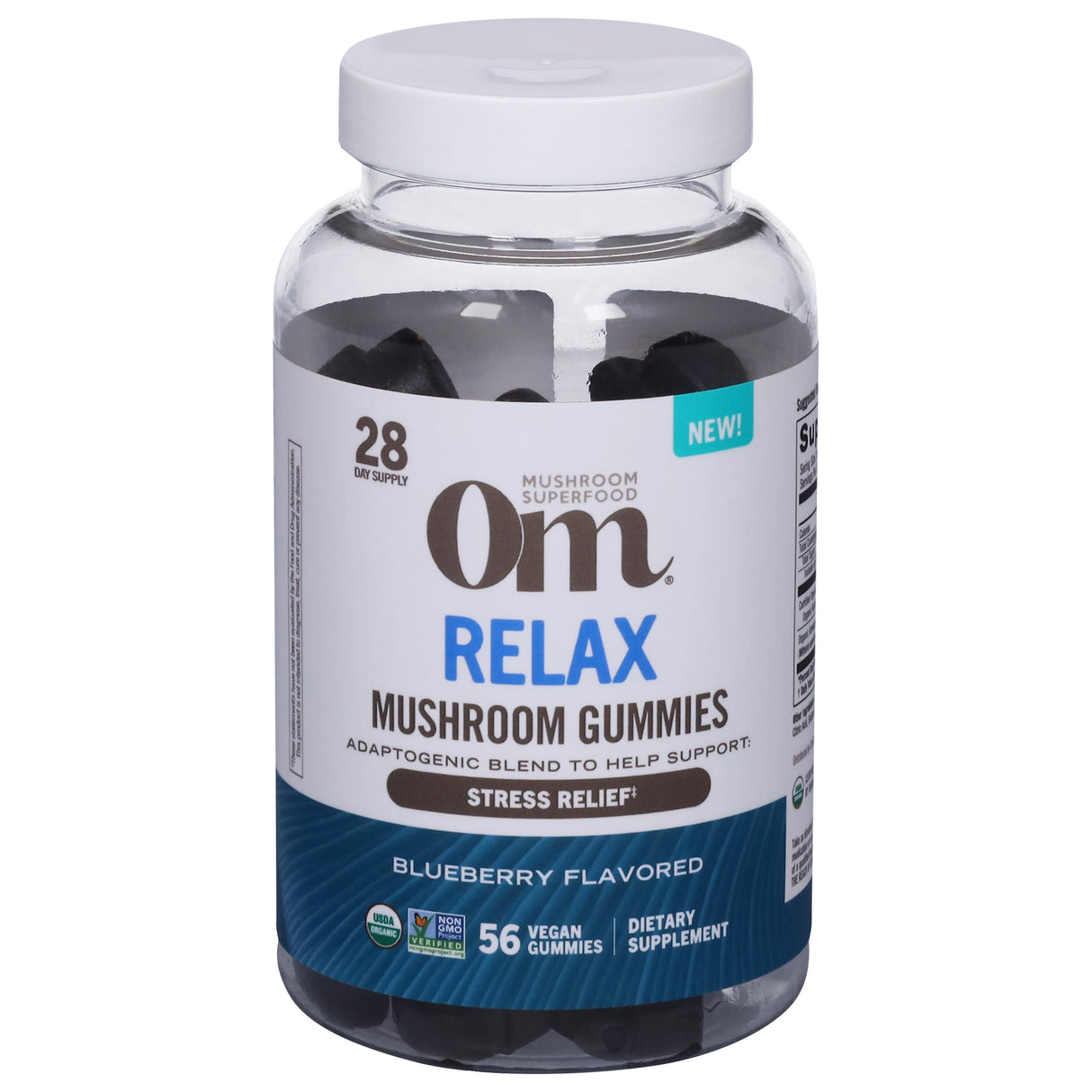 Om Gmy Organic Relax Mushroom Blueberry - 1.56- Relax & Unwind