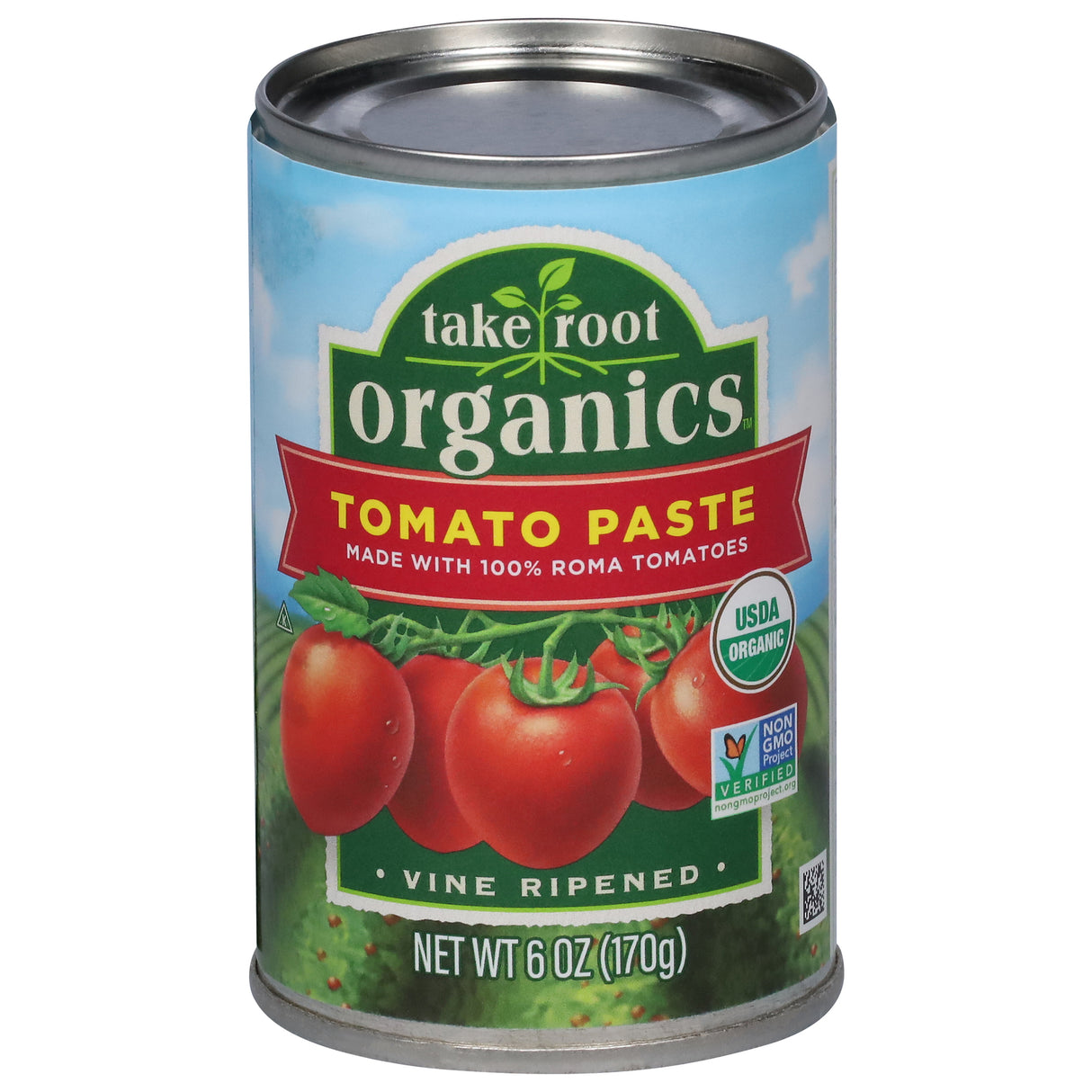 Take Root Organics Tomato Paste - (12) 6oz | Organic & Rich | Free Shipping