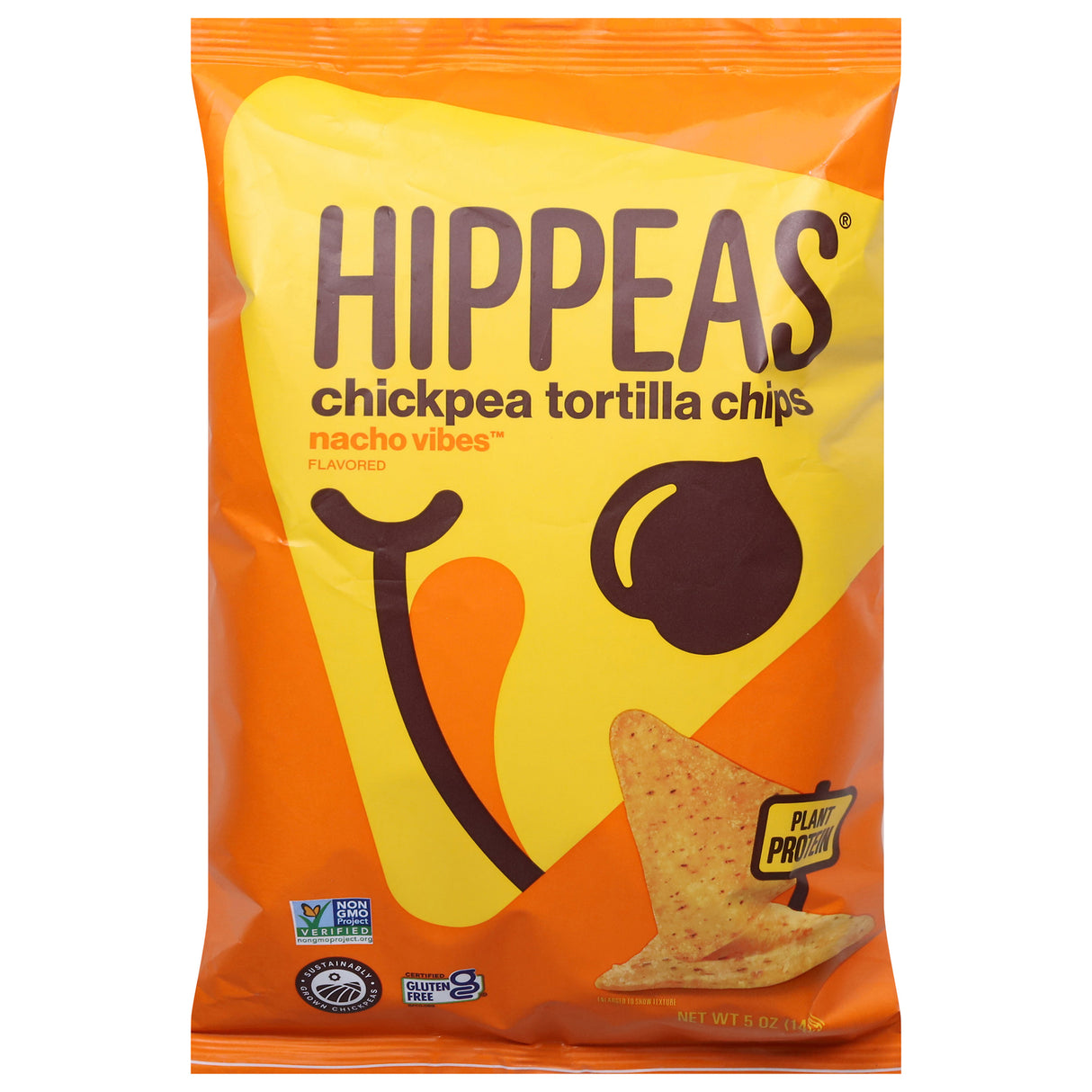 Hippeas Nacho Chickpea Tortilla Chips, 12 Bags - Healthy Snack Chips Online
