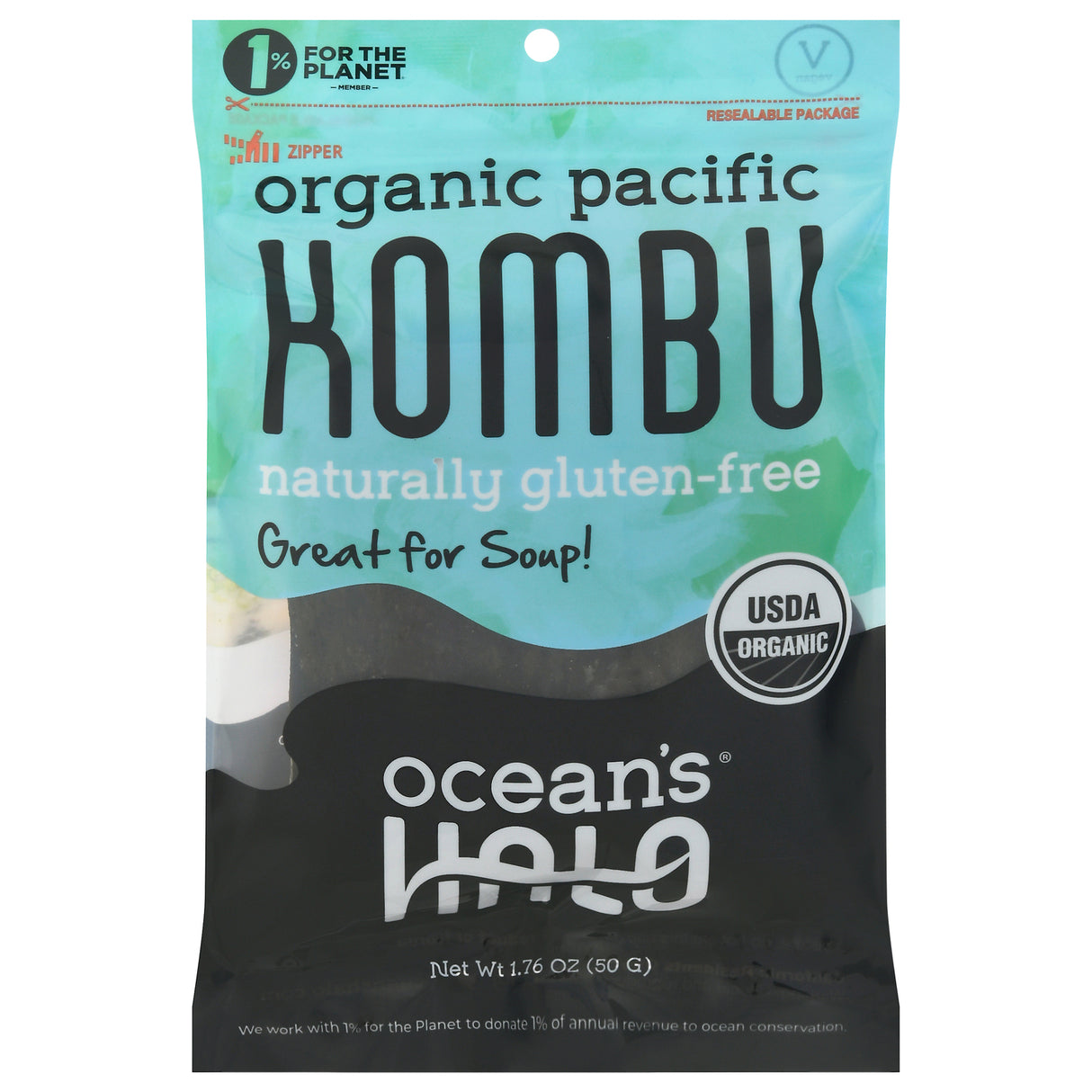 Ocean's Halo Kombu Seaweed 10-Pack: Delicious & Healthy Snacks | Shop Now!