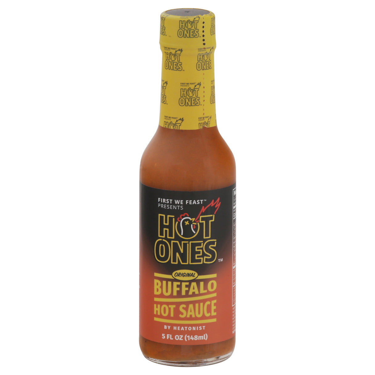 Hot Ones Buffalo Hot Sauce - 12-5 Oz