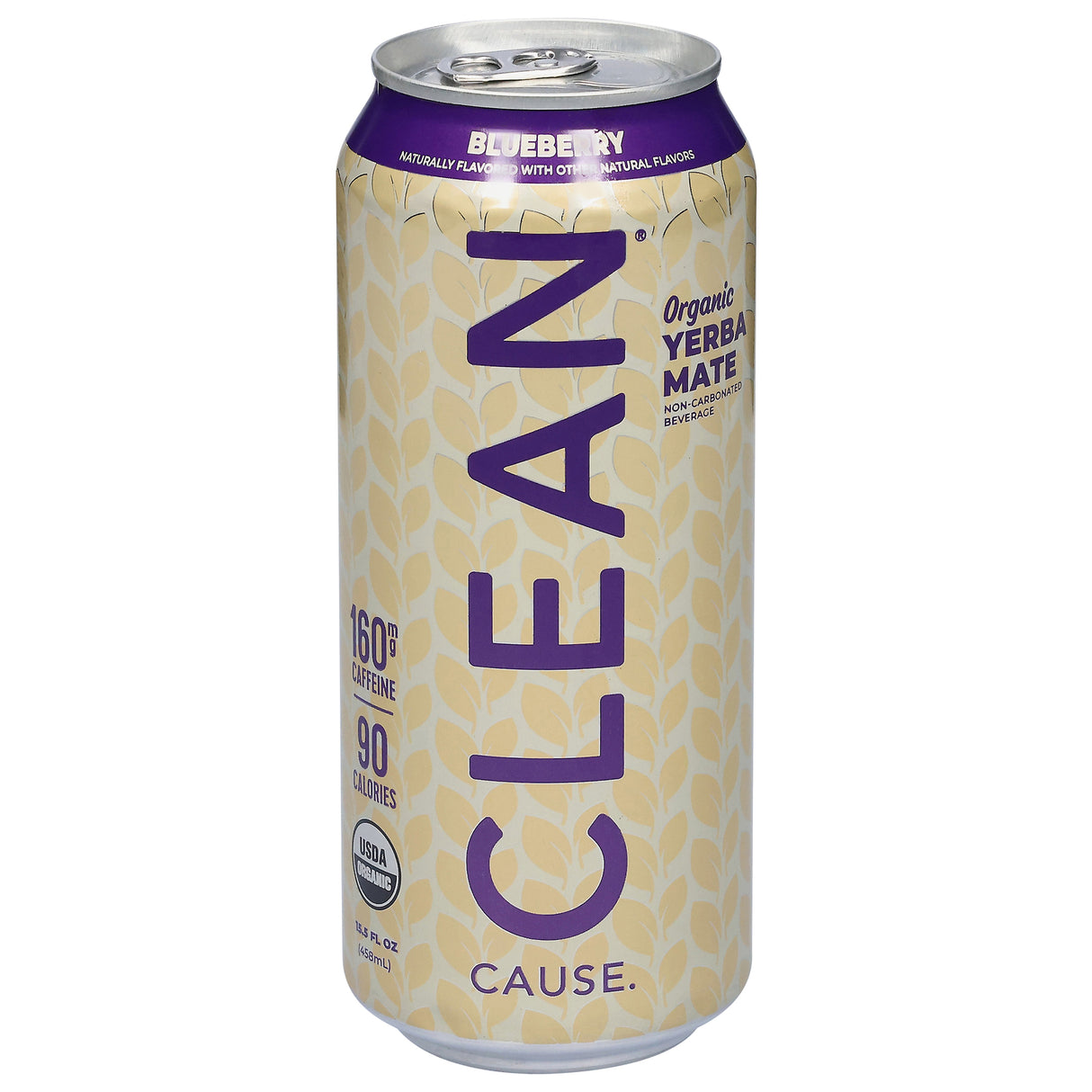 Clean Cause Blueberry Yerba Mate: 12 - Natural Energy Drink, Refreshing!