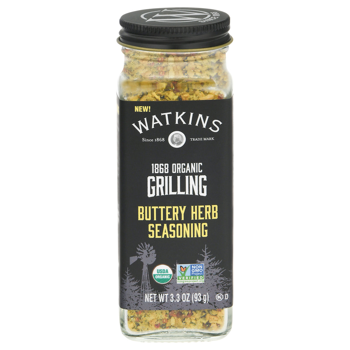 Watkins Buttery Herb Seasoning (3-Pack) - Flavorful Blend, 3.3 oz - Shop Now!