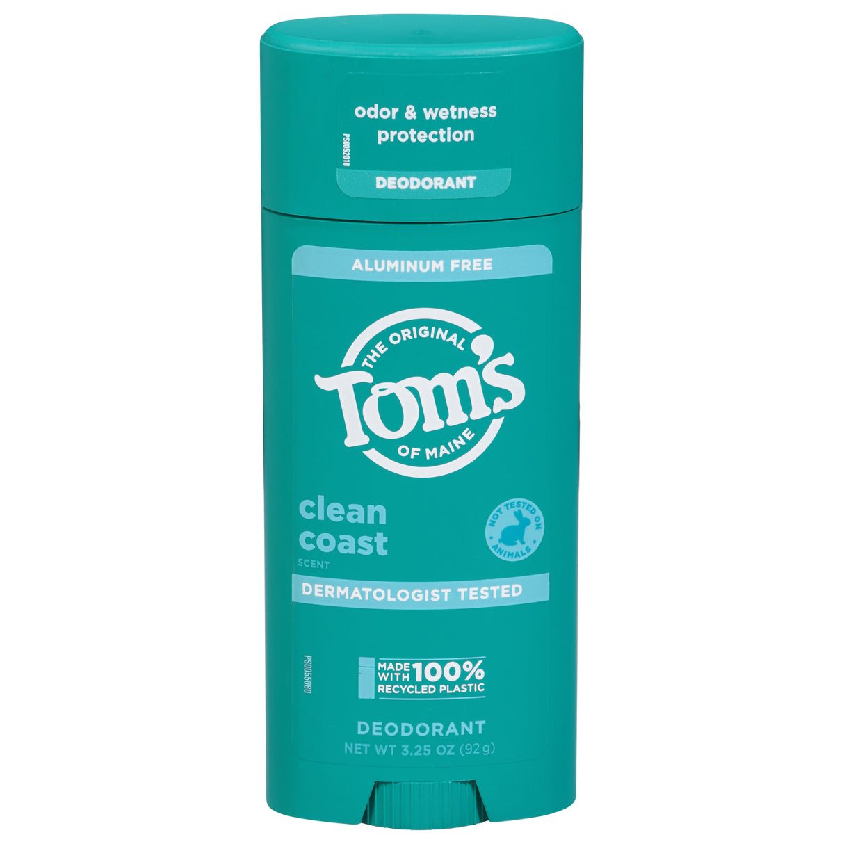 Tom's of Maine Clean Coast Deodorant Stick, Natural Odor Protection - 3.25 oz