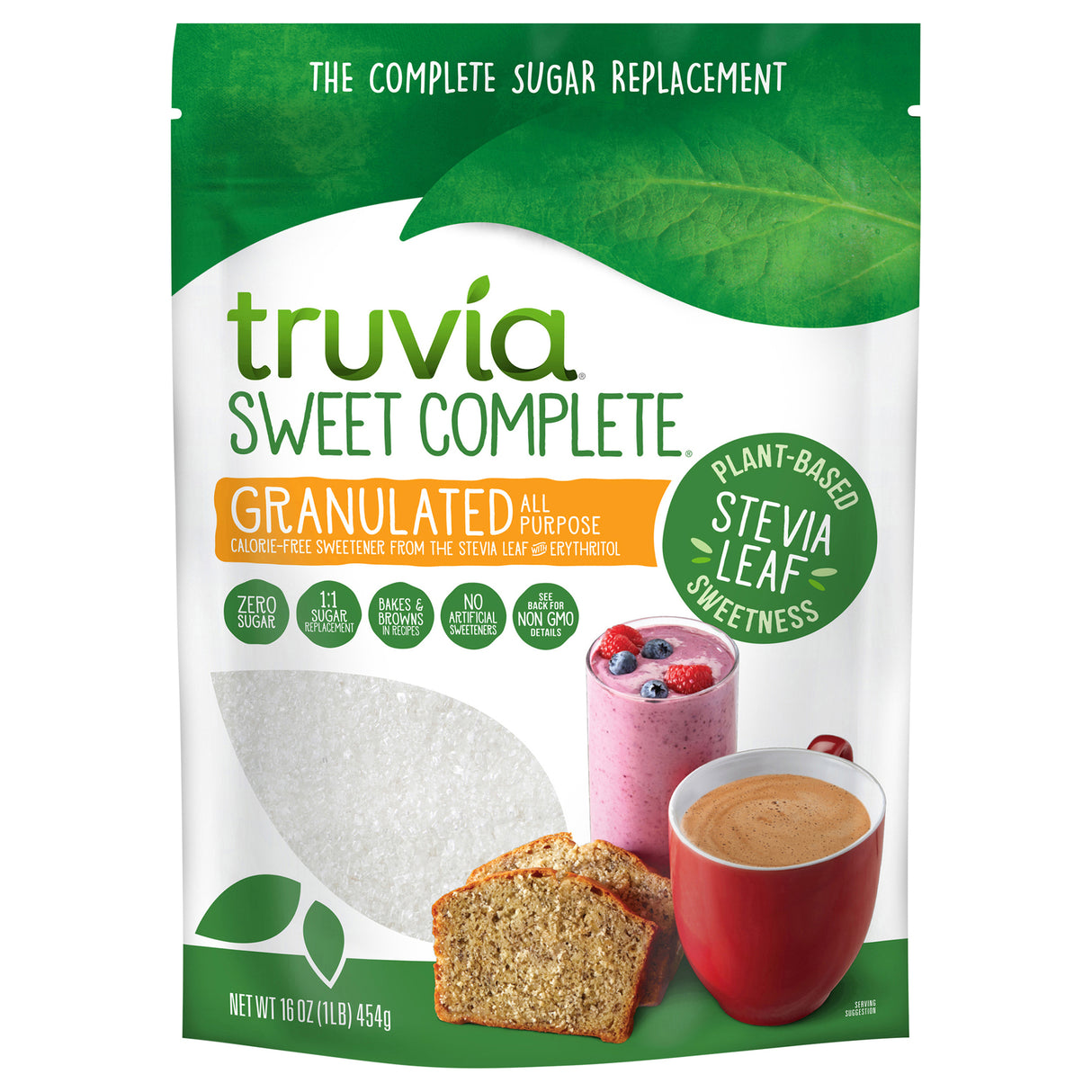 Truvia Sweet Complete: Natural Sugar Replacement (Case of 8) | Save Now!