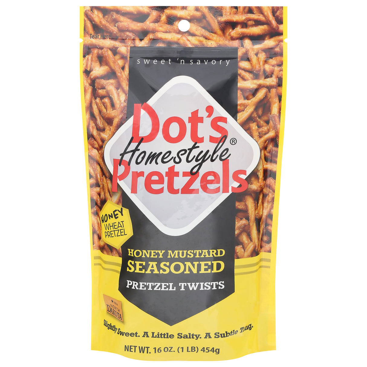 Dot's Pretzels Honey Mustard - 16 oz Bag (10 Count)