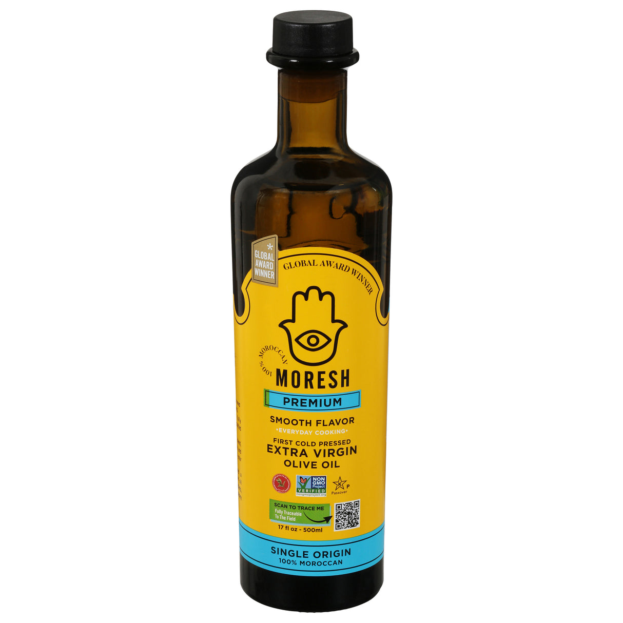 Moresh Extra Virgin Olive Oil 17oz (6-Pack) | Premium Cooking Oil