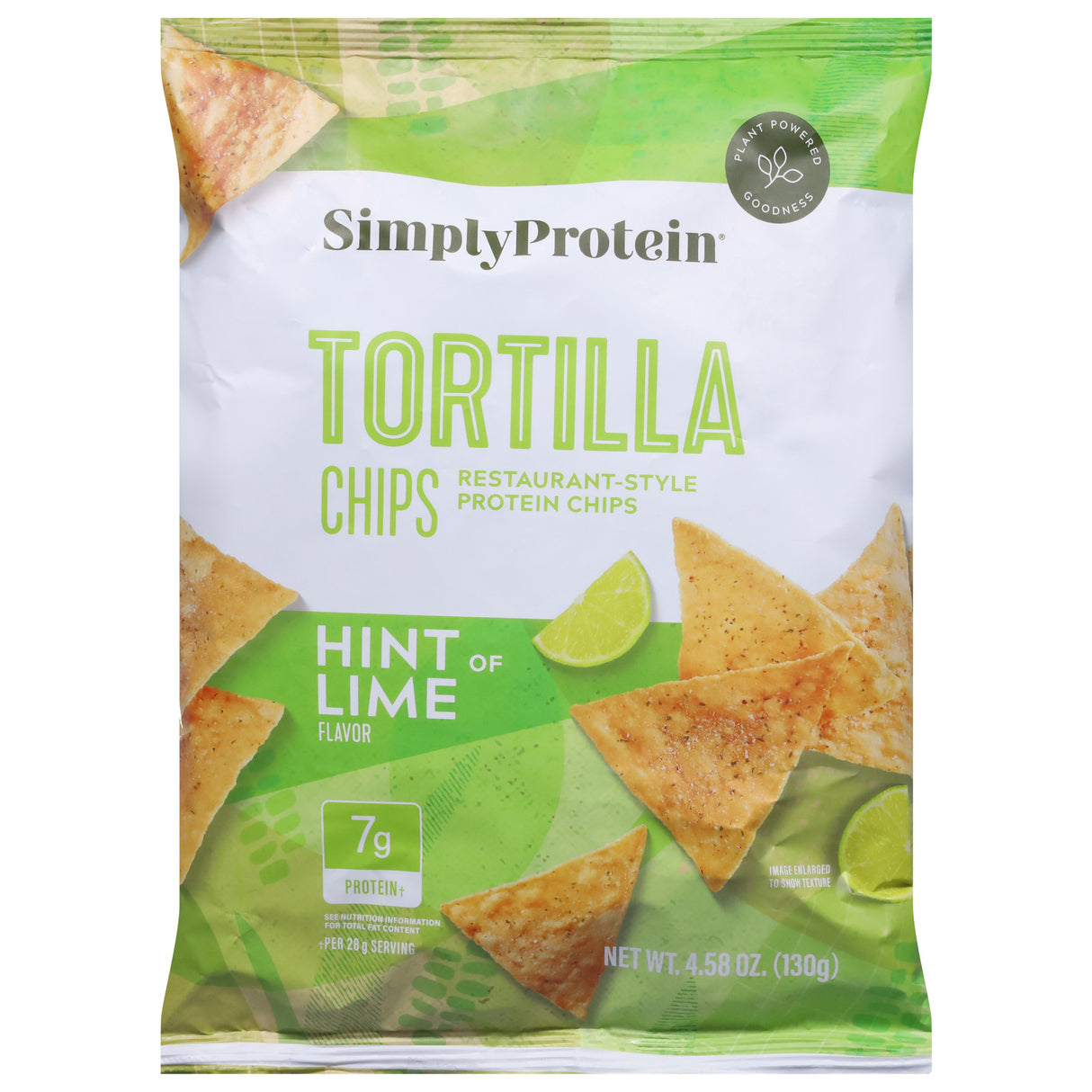 Simply Protein Tchips Hint Of Lime, 10 x 4.58 Oz - Crispy Protein Chips