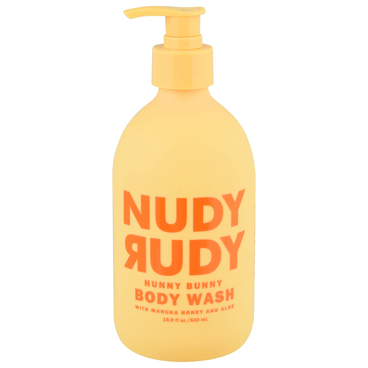Nudy Rudy Hunny Bunny Body Wash, 500 mL - Gentle & Moisturizing