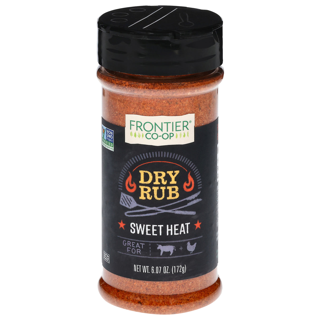 Frontier Sweet Heat Rub - 6.07 oz - All Natural Dry Seasoning