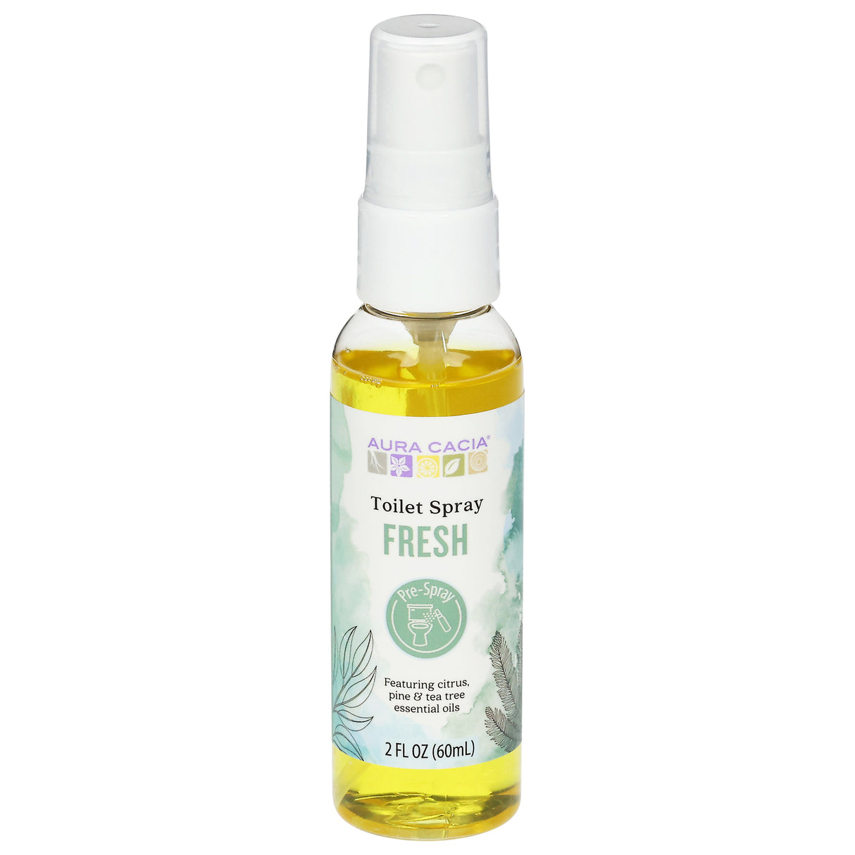 Aura Cacia Fresh Aromatherapy Toilet Spray, 2 fl oz