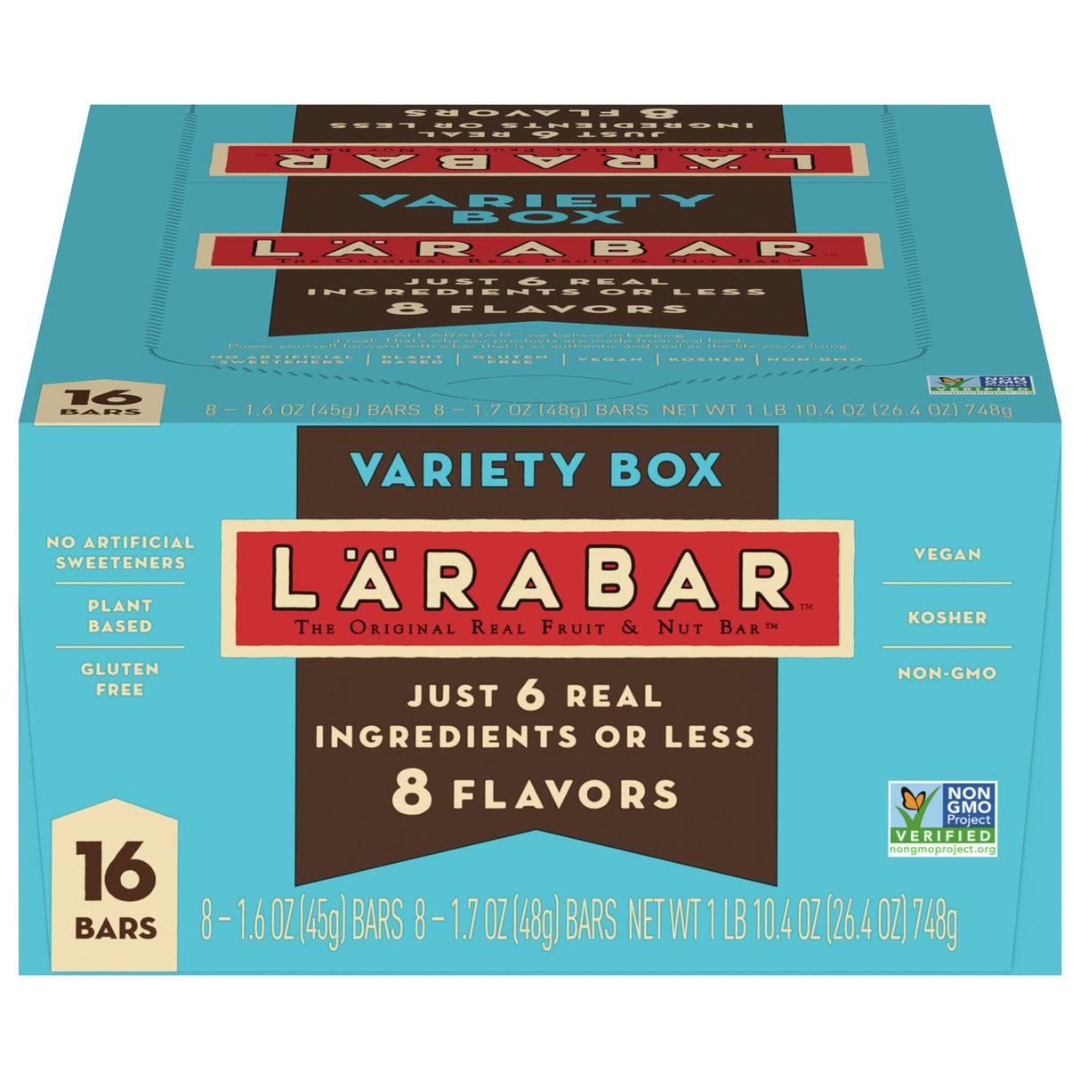 Larabar Variety Pack: 8 Flavors, 64 Count | Healthy Snack Bars