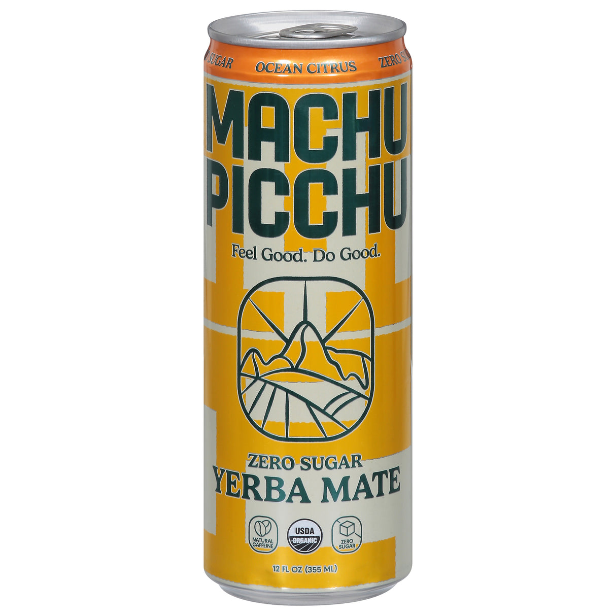 Machu Picchu Yerba Mate Citrus Drink: OG2 Energy Boost, 12 - Shop Now!