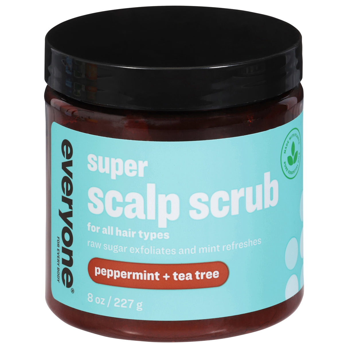 Everyone Peppermint & Tea Tree Scalp Scrub - 8 oz
