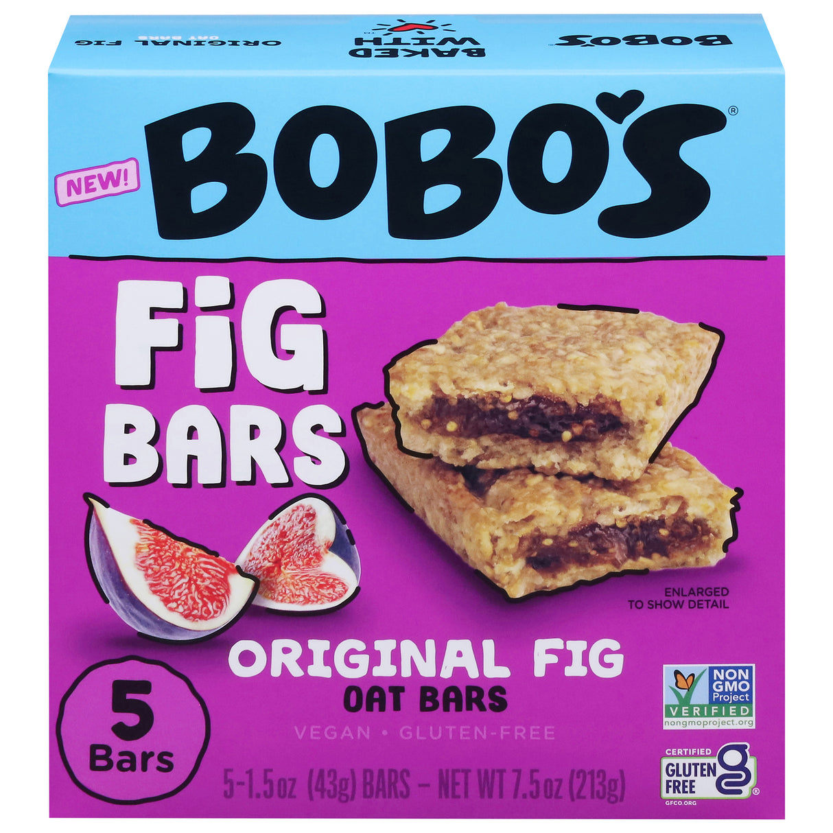 Bobo's Oat Bars - Soft Baked Fig Bars - Original Flavor - (6 Pack)