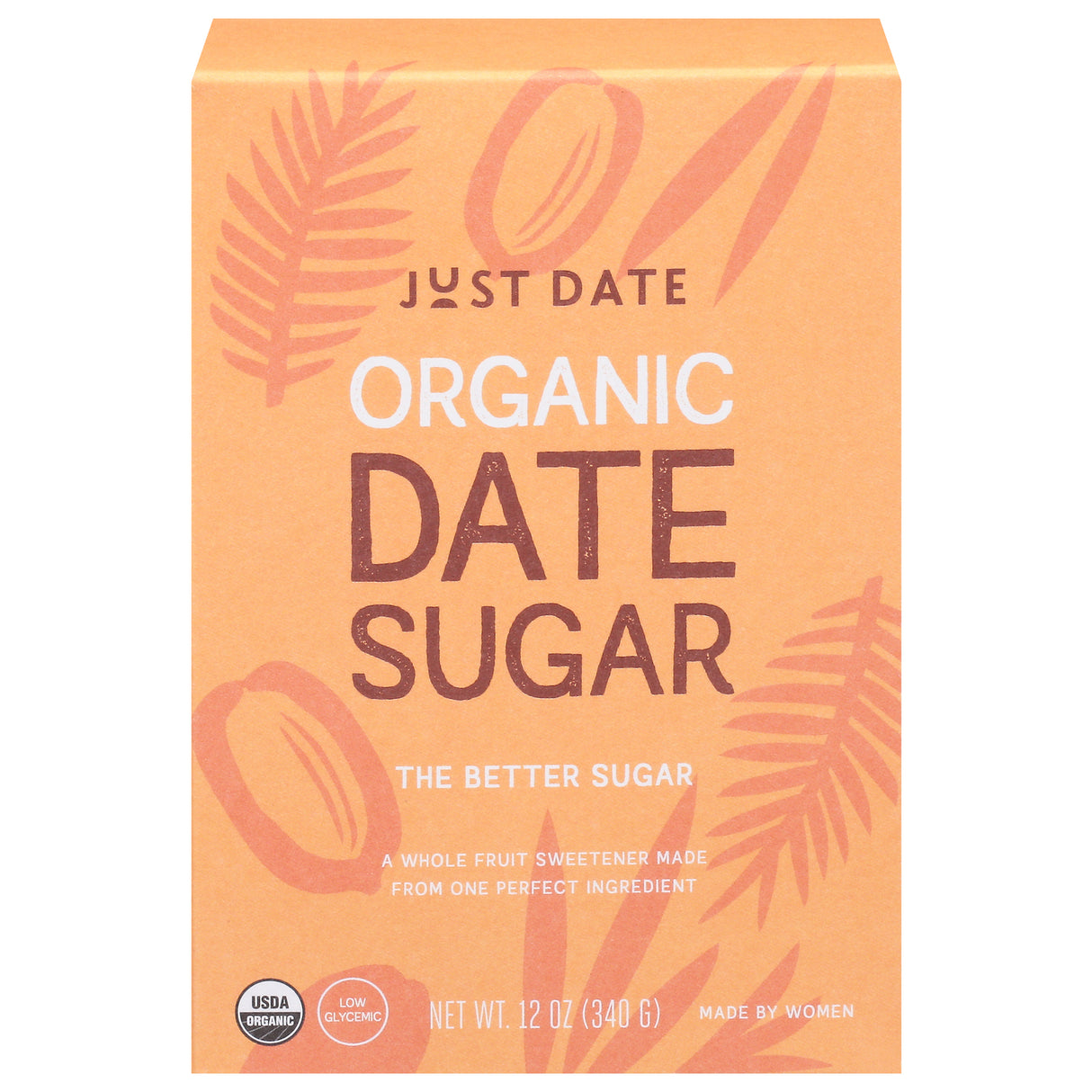 Just Date Syrup (Pack of 6) - Natural Sugar Substitute, 12 Oz