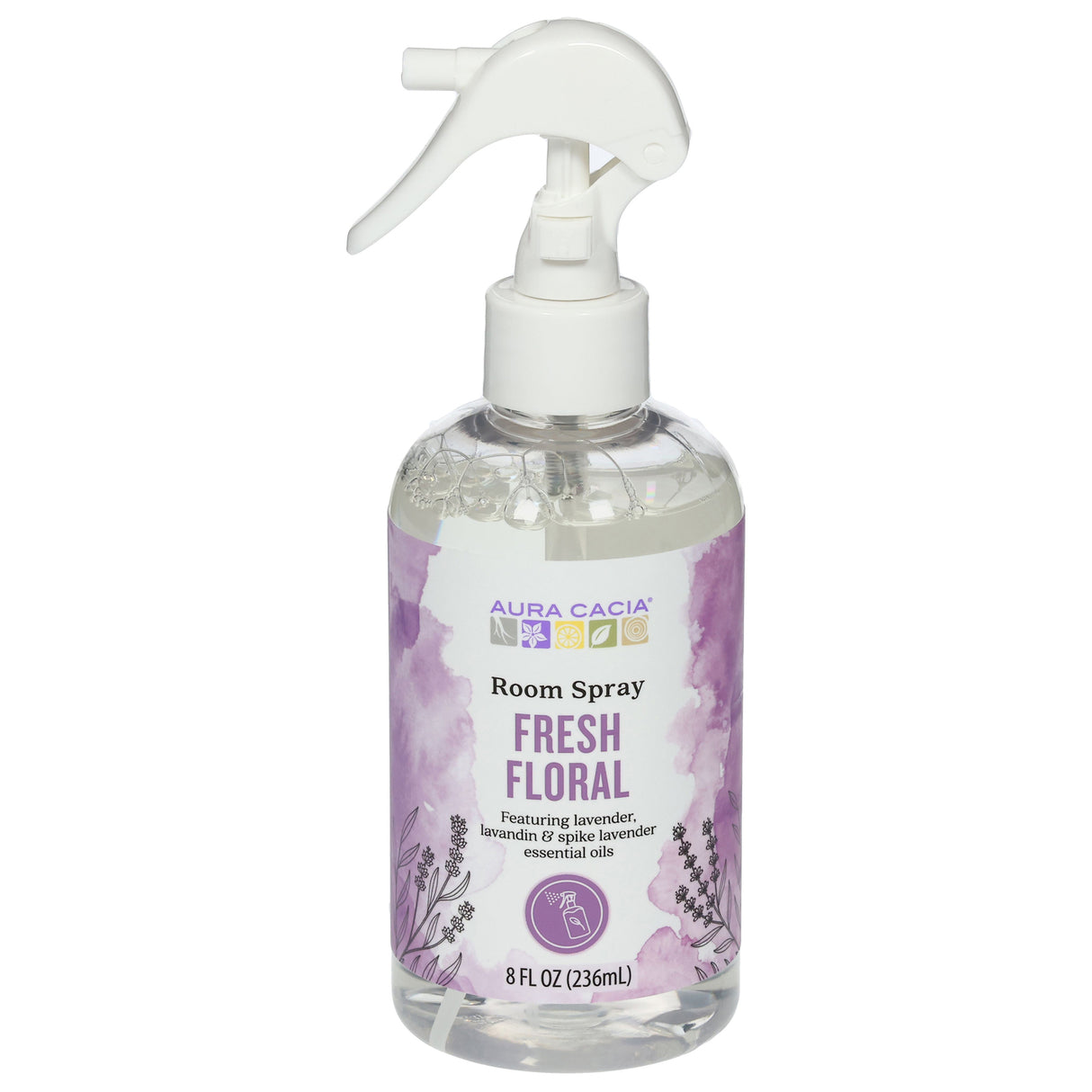 Aura Cacia Fresh Floral Room Spray - Natural Aromatherapy Air Freshener - 4 fl oz