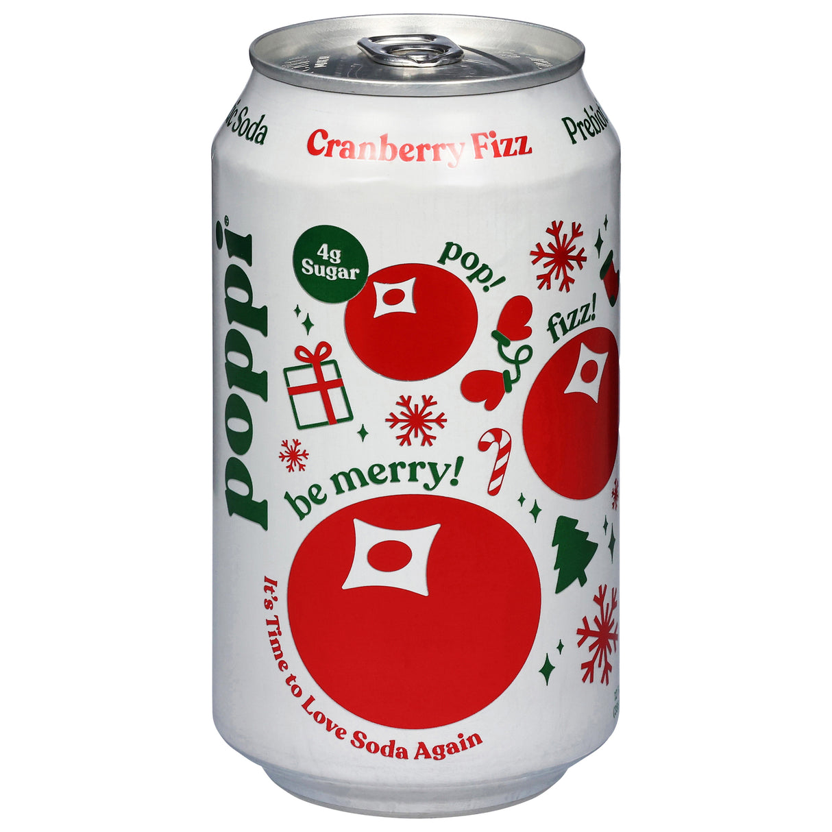 Poppi Cranberry Fizz Prebiotic Soda 12 Pack: Healthy & Delicious - Shop Now!