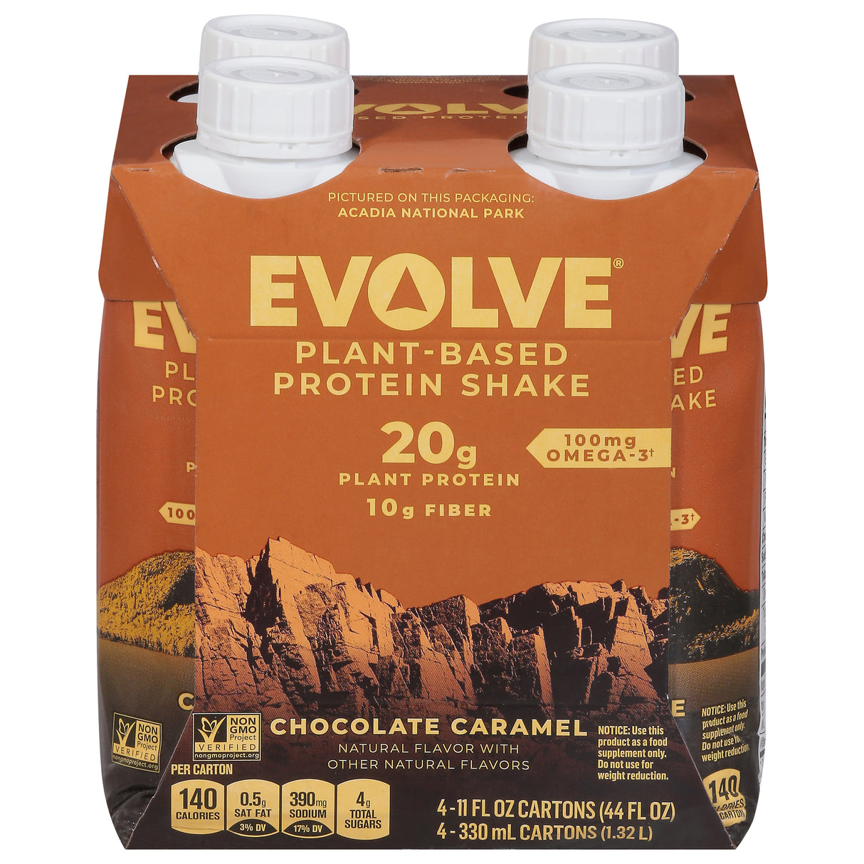 Evolve Creamy Chocolate Protein Shake Ready-to-Drink - 3 Packs of 4/11 oz Cartons