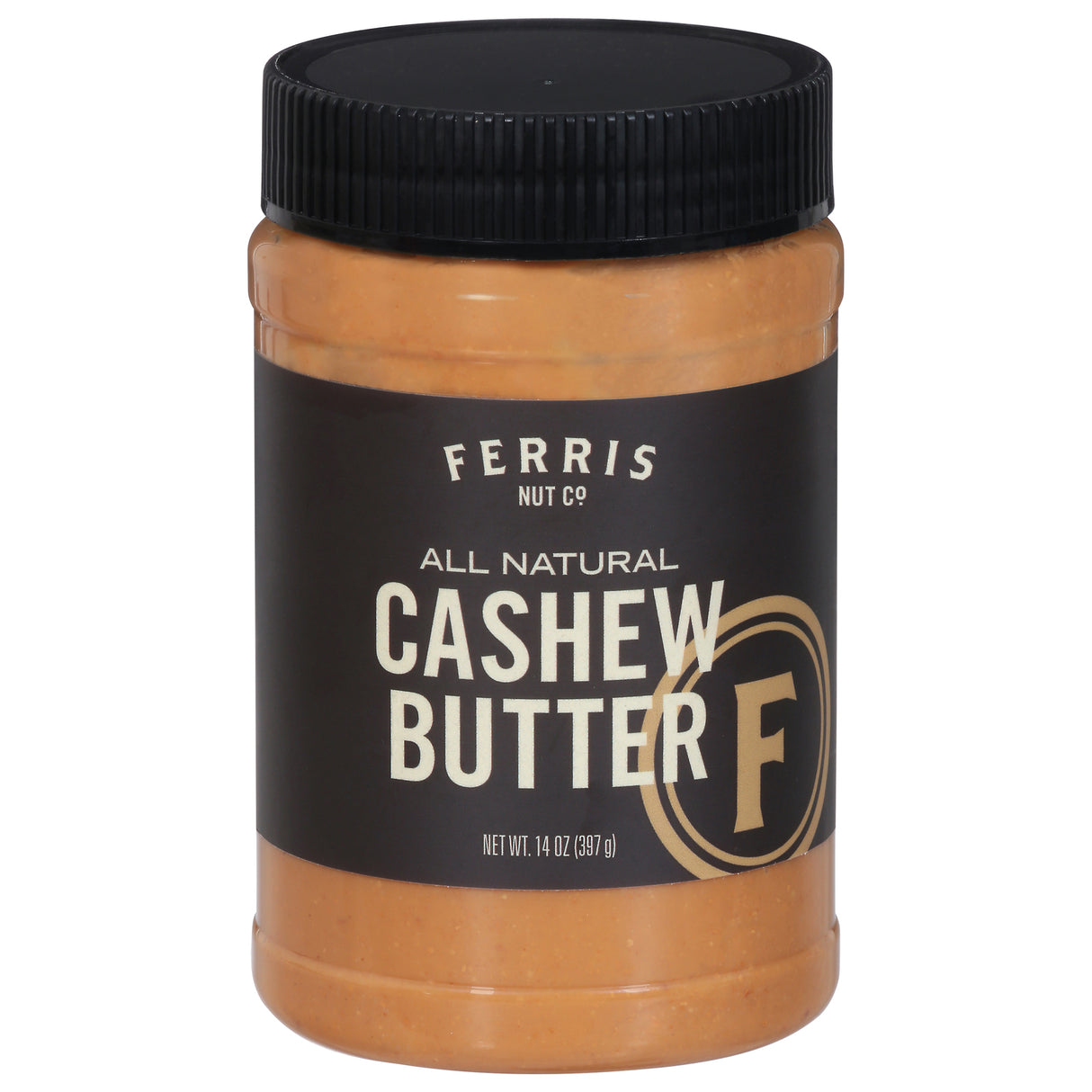 Ferris Nut Co. All Natural Smooth Cashew Butter, 14 oz (Pack of 6)